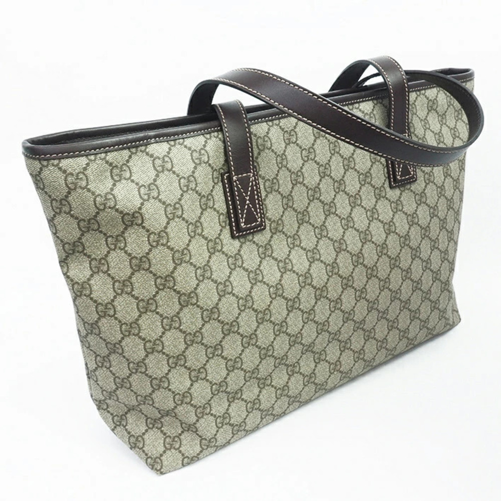 Gucci GG Supreme Monogram Shopping Tote monogram brown - Picture 2 of 6
